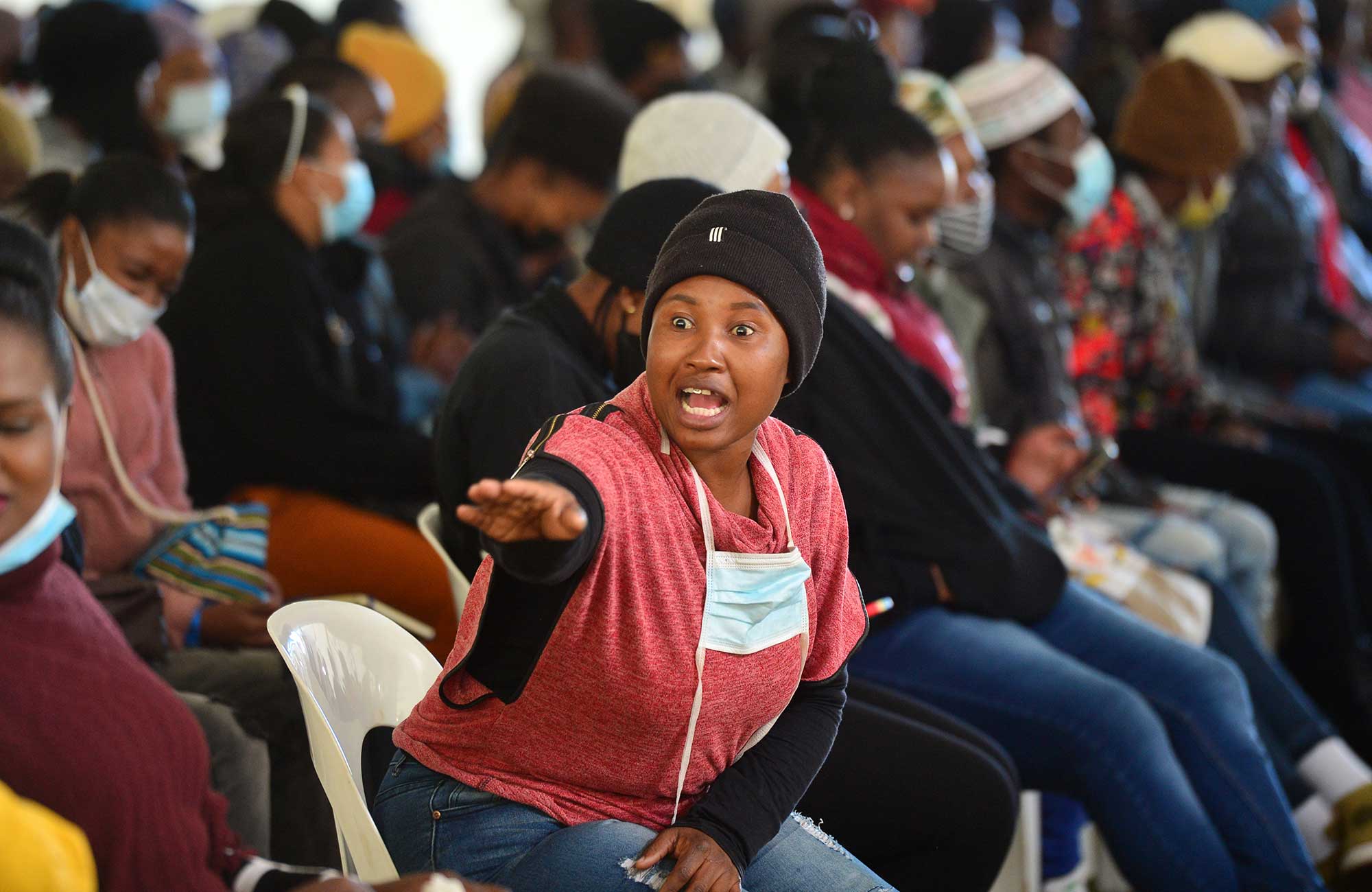 South African youth engaged in empowerment summits